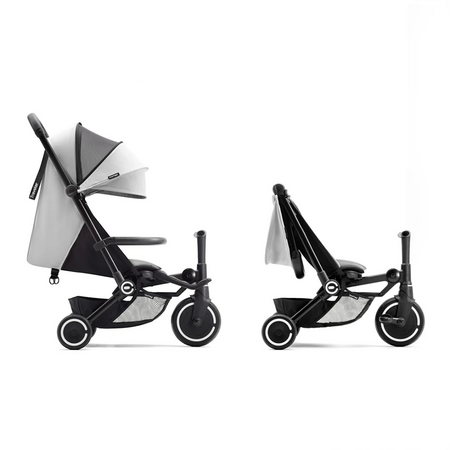 Tricicleta multifunctionala 4 in 1 Xtend Traveler, Off White, de la 6 luni, SmarTrike 717286
