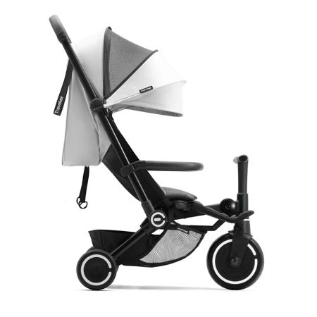 Tricicleta multifunctionala 4 in 1 Xtend Traveler, Off White, de la 6 luni, SmarTrike 717284