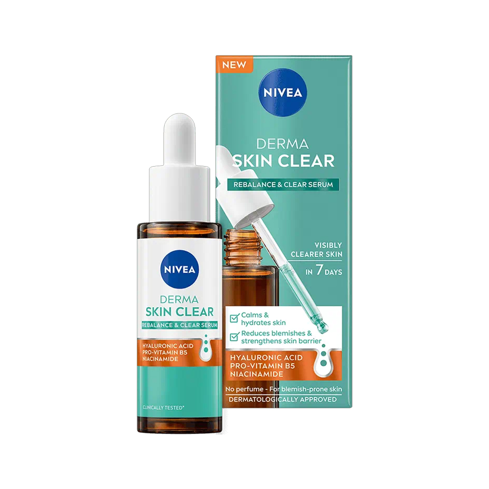 Serum pentru fata regenerant Derma Clear, 30 ml, Nivea