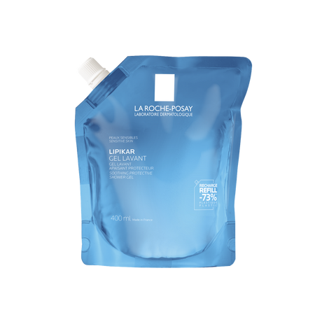 Rezerva Gel de dus calmant si protector pentru piele sensibila Lipikar, 400 ml, La Roche Posay 785713