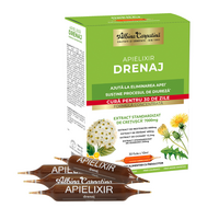 Apielixir Drenaj, 30 fiole, Albina Carpatina