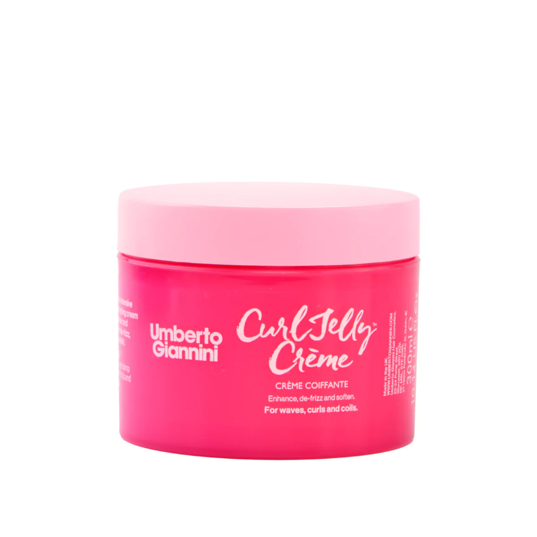 Crema pentru coafarea parului cret Curl Jelly, 300 ml, Umberto Giannini