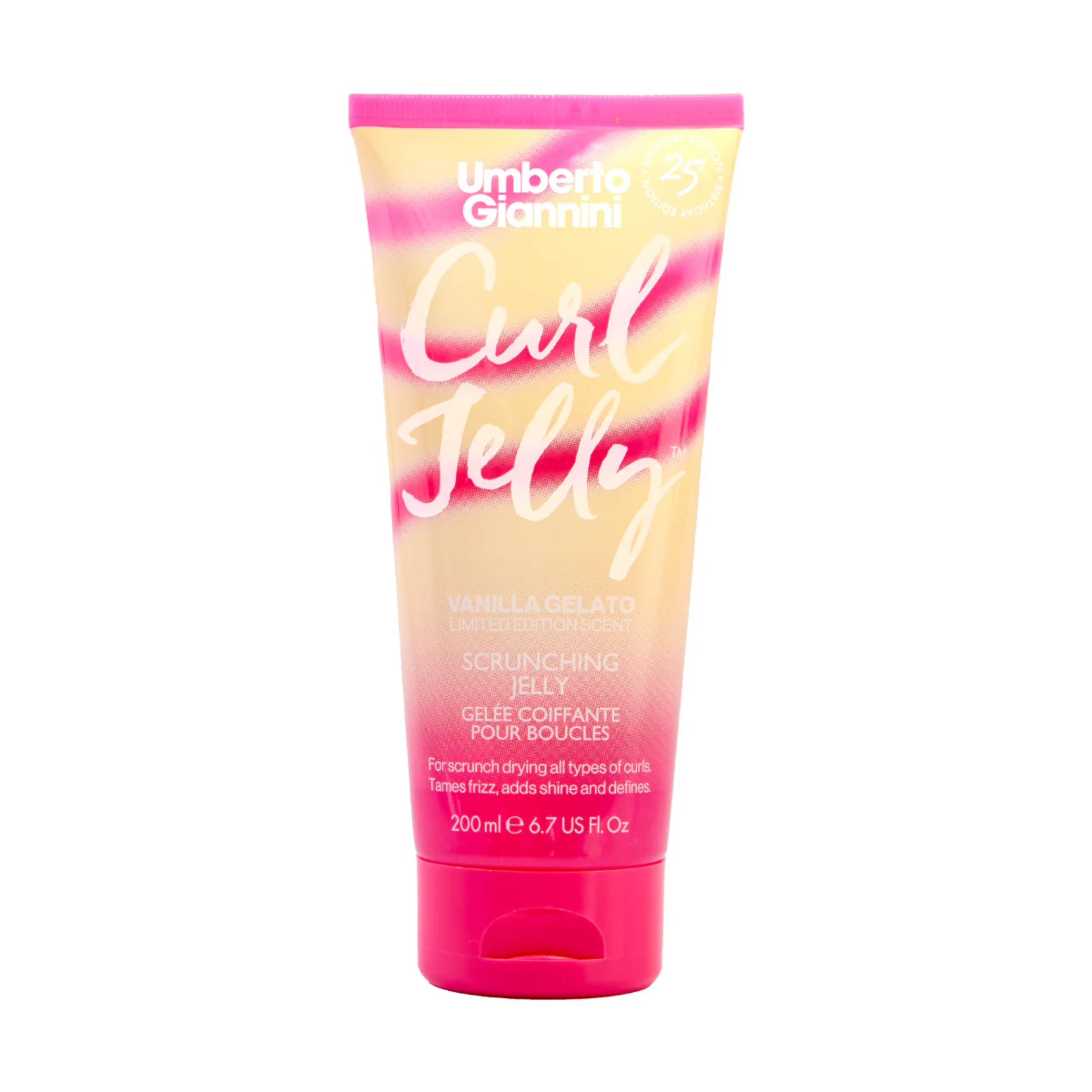 Gel pentru definirea buclelor Curl Jelly, Vanilla Gelato, 200 ml, Umberto Giannini
