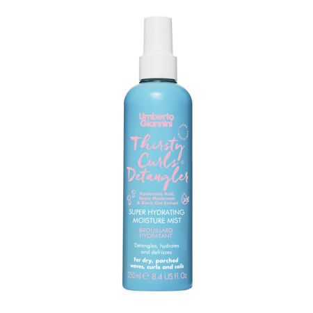 Spray pentru hidratare profunda si definirea buclelor Thirsty Curls Detangler, 250 ml, Umberto Giannini