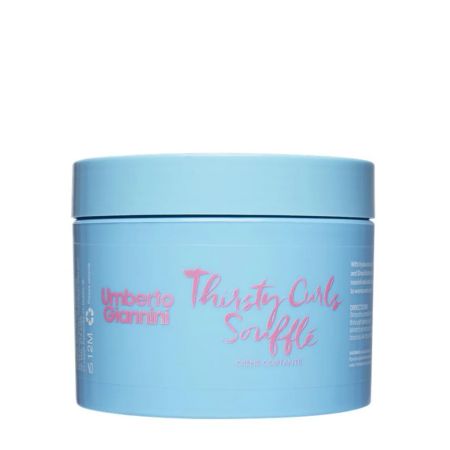 Crema lejera pentru hidratarea si definirea buclelor Thirsty Curls Souffle, 300 ml, Umberto Giannini