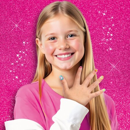 Set creativ, Designer de Unghii Unicorn, + 6 ani, Ses Creative 717446