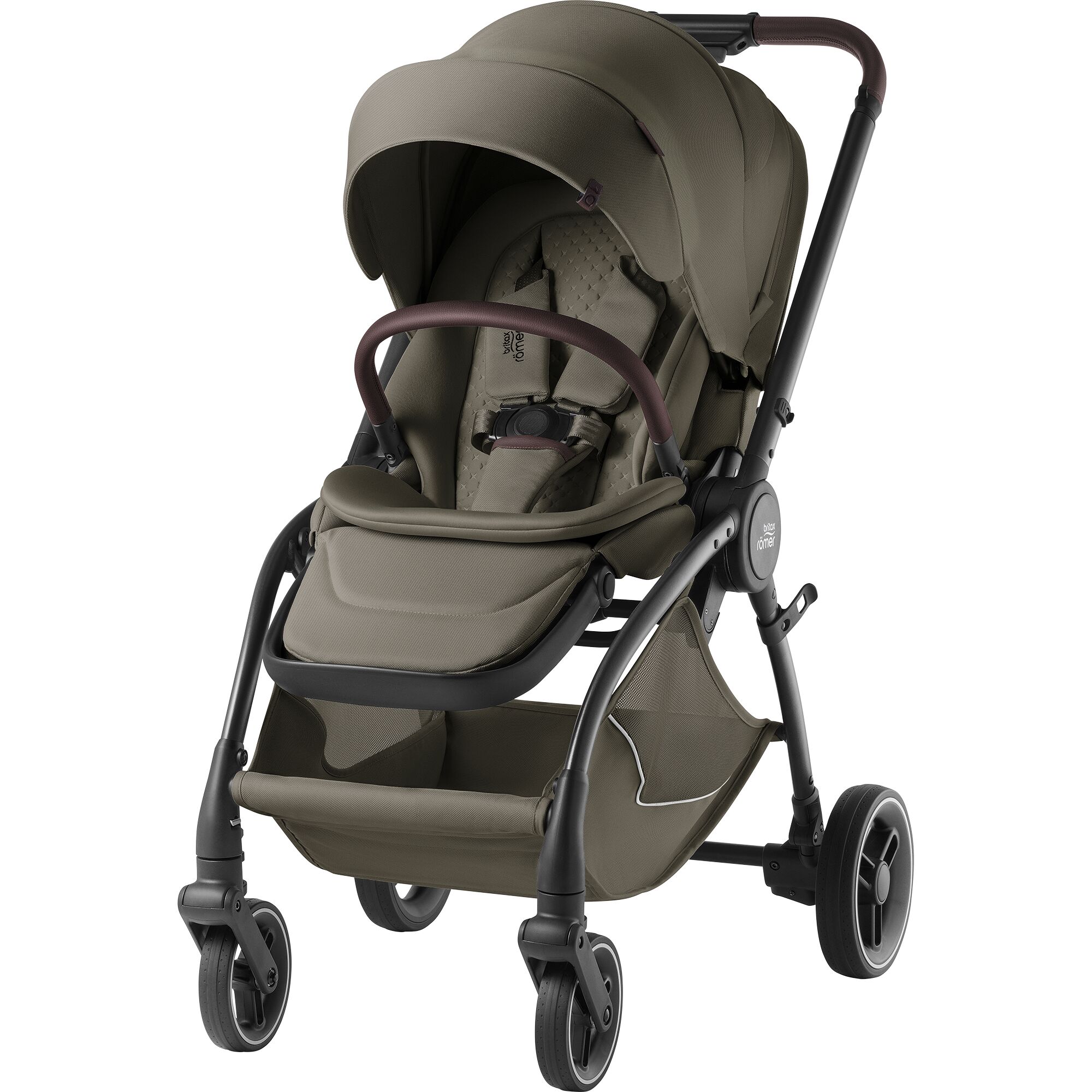 Carucior sport compact Rio, Urban Olive, 0 luni+, Britax Romer