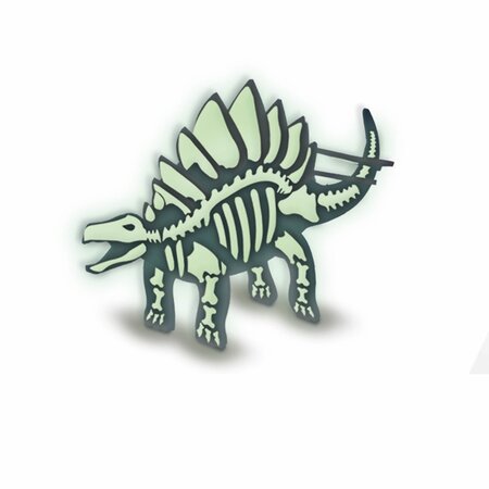 Set creativ, Dinozaur de lemn ce straluceste in intuneric, + 5 ani, Ses Creative 717493
