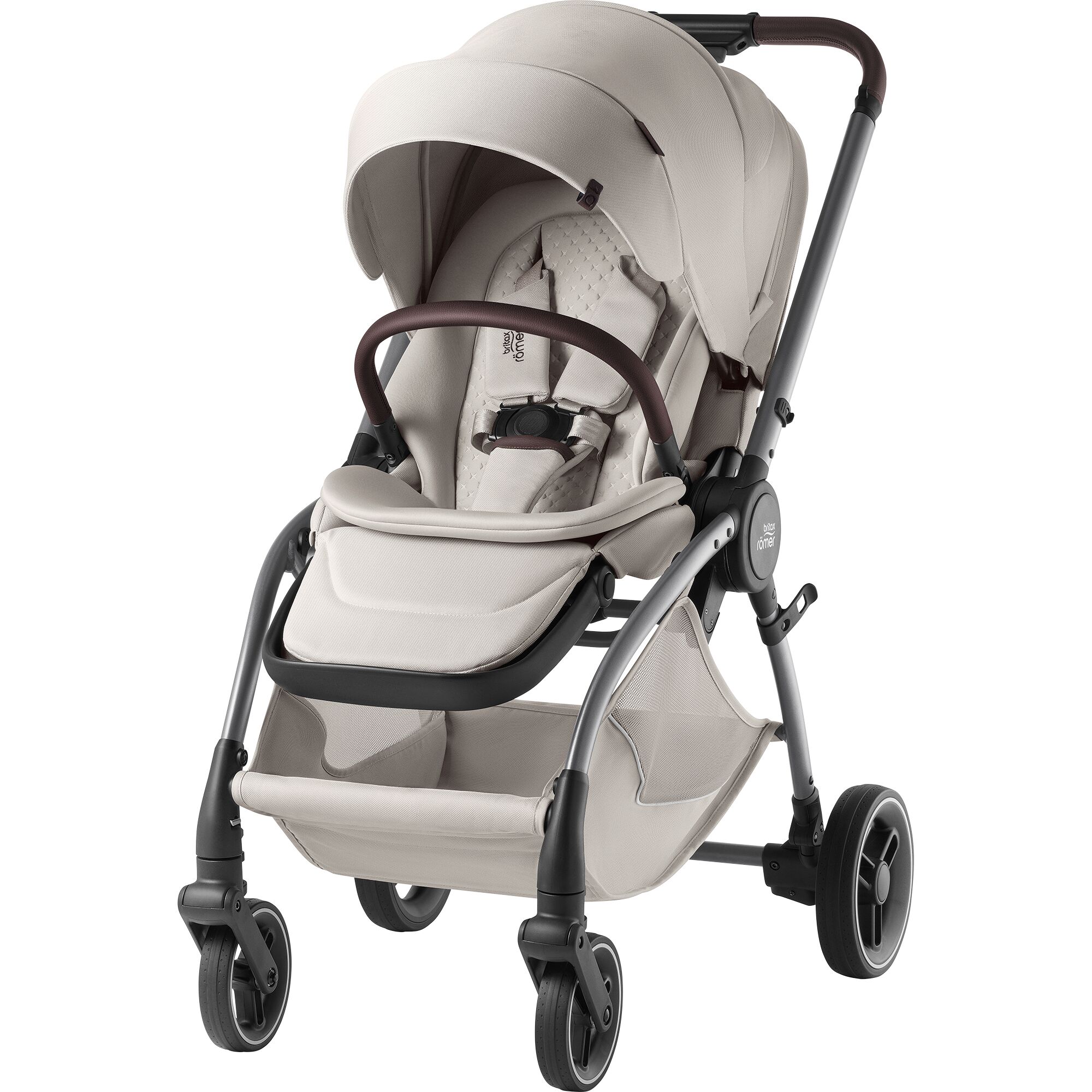 Carucior sport compact Rio, Soft Taupe, 0 luni+, Britax Romer
