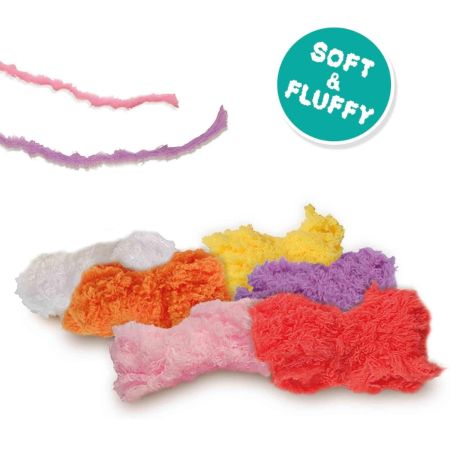 Set de broderie, Animale Pufoase, 3 ani+, Ses Creative 717554