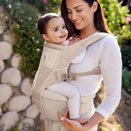 Marsupiu Alta Hip, Natural Beige, 4 luni+, Ergobaby 717571