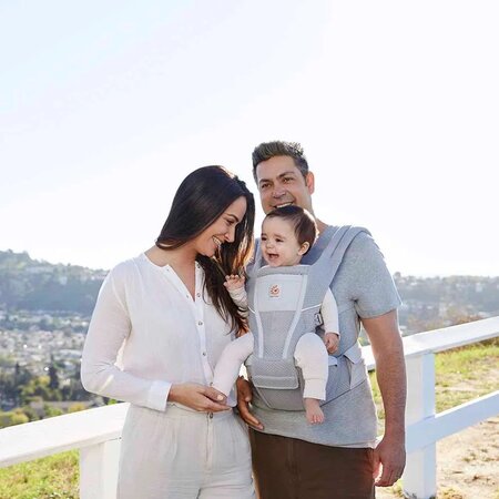 Marsupiu Alta Hip, Pearl Grey, 4 luni+, Ergobaby 717577