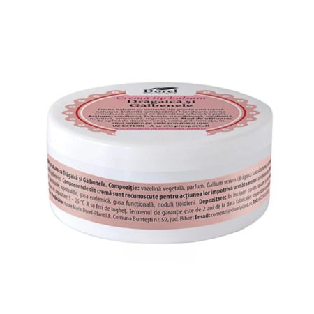 Crema tip balsam cu Dragaica si Galbenele, 100 g, Dorel Plant
