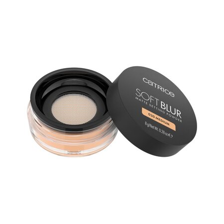 Pudra pentru fixare mata Soft Blur, 030 Medium, 8 g, Catrice 717739