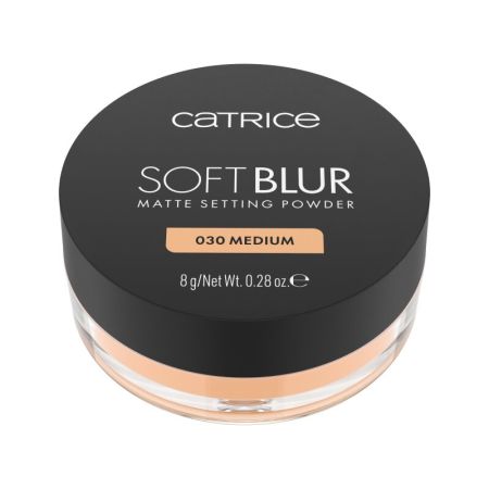 Pudra pentru fixare mata Soft Blur, 030 Medium, 8 g, Catrice