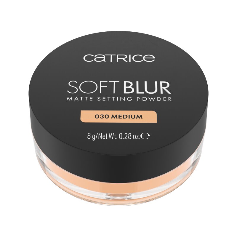 Pudra pentru fixare mata Soft Blur, 030 Medium, 8 g, Catrice