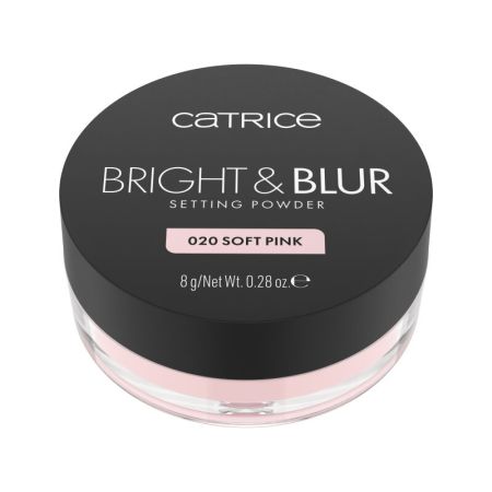 Pudra pentru setare Bright & Blur, 020 Soft Pink, 9 g, Catrice