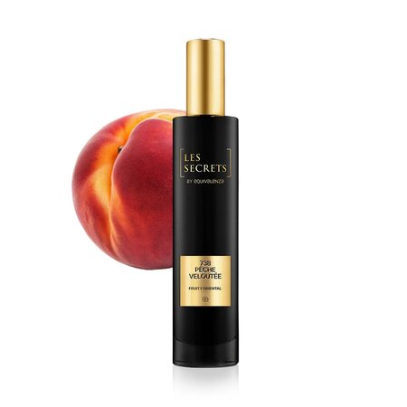 Apa de parfum Peche Veloutte Les secrets, 50 ml, Equivalenza 717774