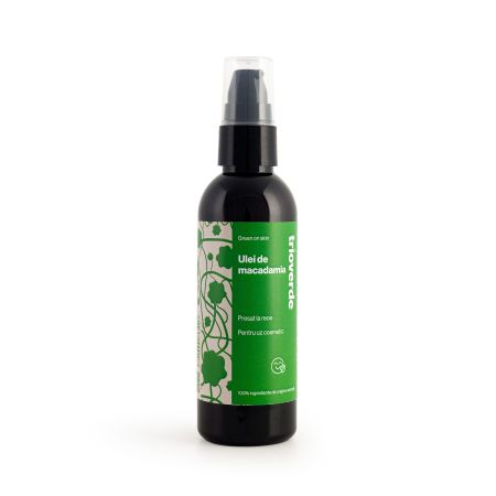 Ulei de macadamia virgin spray, 100 ml, Trio Verde