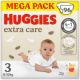 Scutece de schimb Extra Care, Nr. 3, 6-10 kg, 96 buc, Huggies 777732