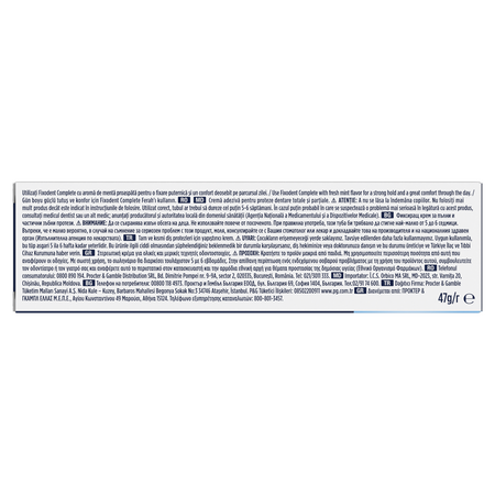 Crema adeziva pentru proteza dentara Complete Strong Hold Fresh, 47 g, Fixodent 717977