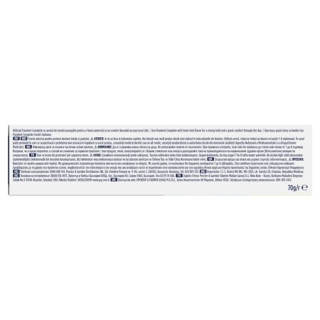 Crema adeziva pentru proteza dentara Complete Strong Hold Fresh, 70 g, Fixodent 717983