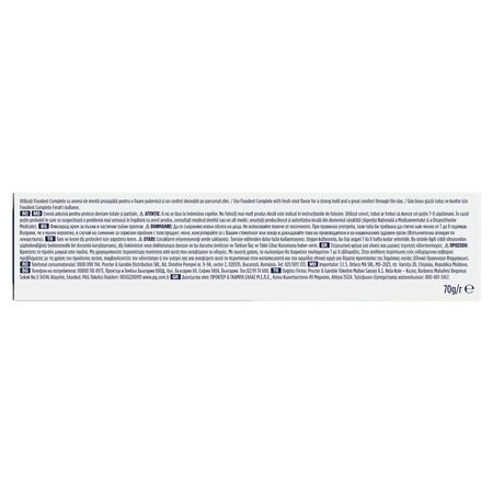 Crema adeziva pentru proteza dentara Complete Strong Hold Fresh, 70 g, Fixodent 717983