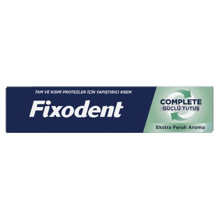 Crema adeziva pentru proteza dentara Complete Strong Hold Extra Fresh, 47 g, Fixodent 717994