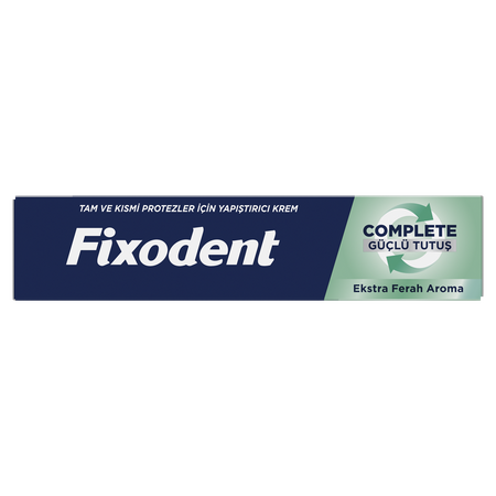 Crema adeziva pentru proteza dentara Complete Strong Hold Extra Fresh, 47 g, Fixodent 717994