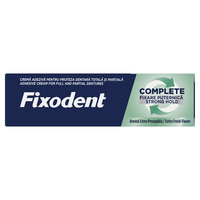 Crema adeziva pentru proteza dentara Complete Strong Hold Extra Fresh, 47 g, Fixodent