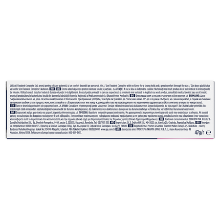 Crema adeziva pentru proteza dentara Complete Strong Hold Neutral, 47 g, Fixodent 718001