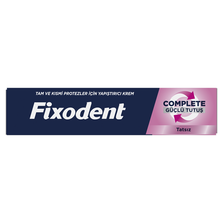 Crema adeziva pentru proteza dentara Complete Strong Hold Neutral, 47 g, Fixodent 718000