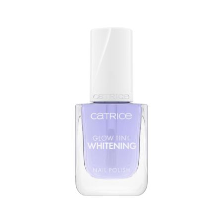 Lac de unghii Glow Tint Whitening, 020 Bye Bye Yellow, 10.5 ml, Catrice 718151