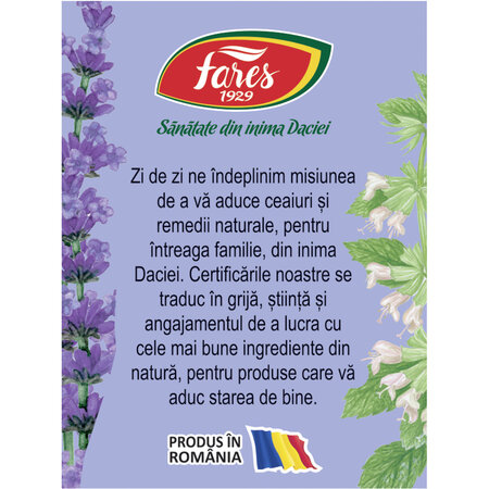 Ceai somn linistit, 20 plicuri, Fares 718170