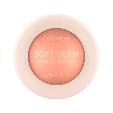Fard de obraz Soft Glam Baked Blush, 020 Peachy Breeze, 5.6 g, Catrice 718227