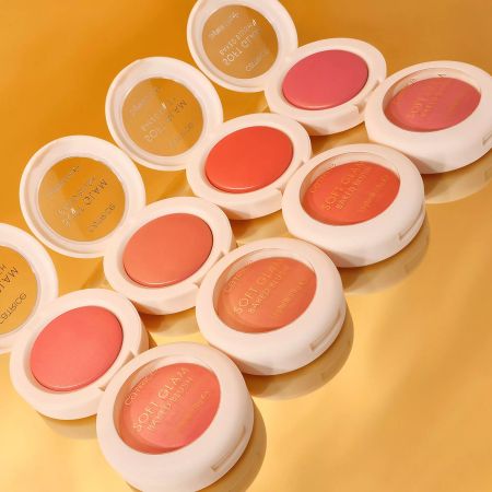 Fard de obraz Soft Glam Baked Blush, 020 Peachy Breeze, 5.6 g, Catrice 718229