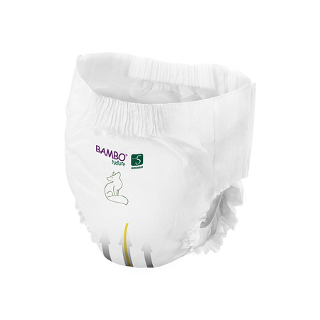 Scutece Ecolabel Pants, Nr. 5, 11-17 kg, 19 bucati, Bambo Nature 496747
