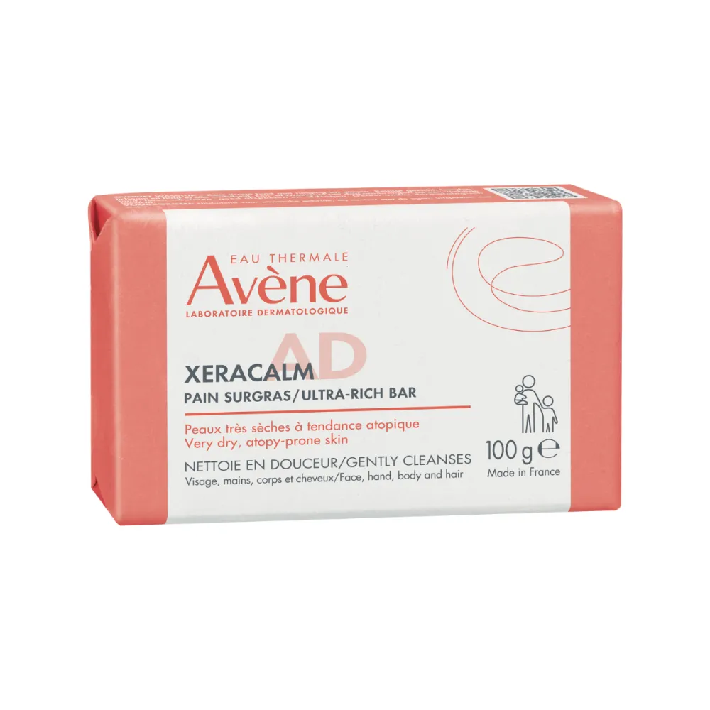 Sapun solid relipidant pentru pielea foarte uscata XeraCalm AD, 100 g, Avene