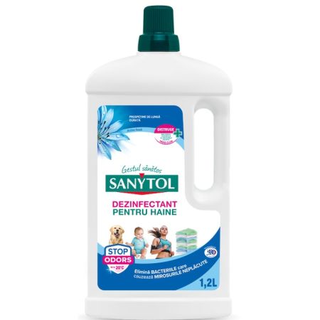 Dezinfectant pentru haine, Active Fresh, 1.2 litri, Sanytol