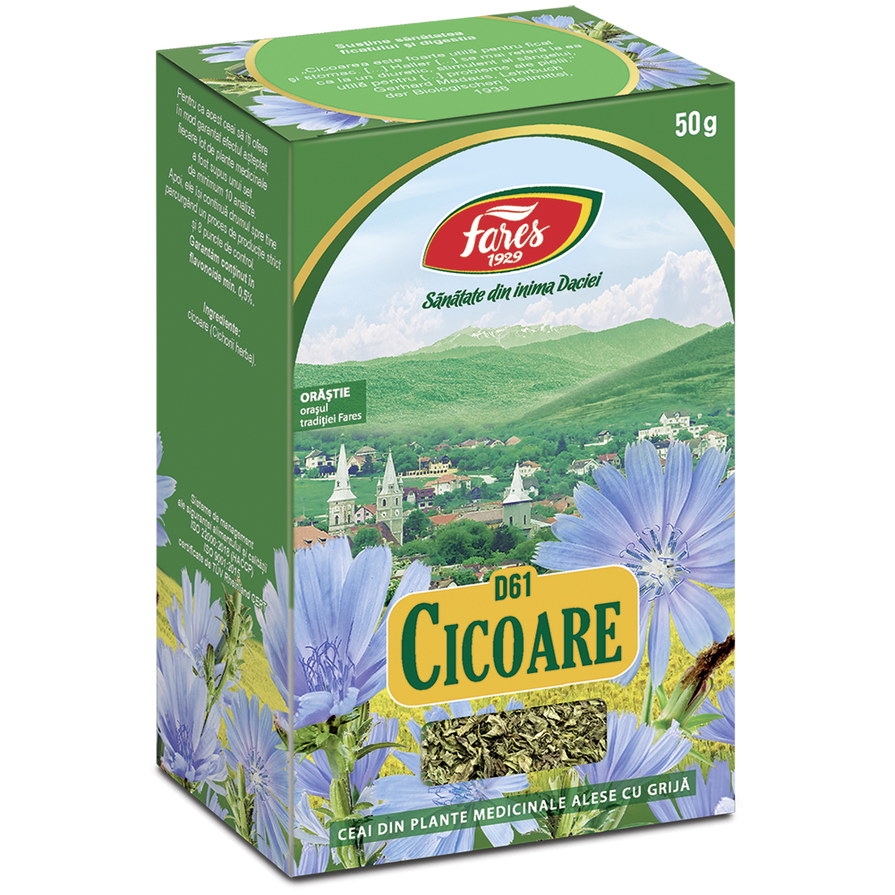 Ceai Cicoare, 50 g, Fares