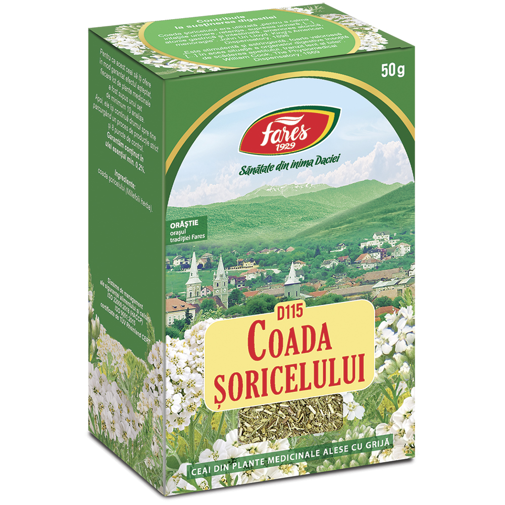 Ceai coada soricelului, 50 g, Fares