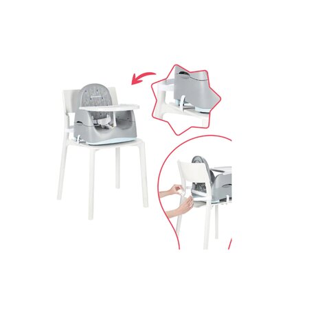 Booster compact pliabil, Home & Go, + 6 luni, Badabulle 718596