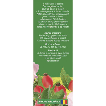 Ceai de macese, 50 g, Fares 718585