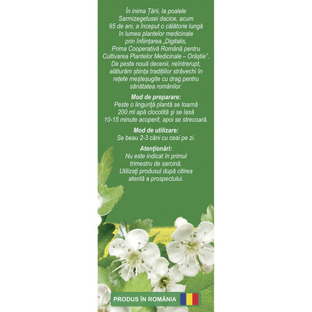 Ceai Paducel flori, 50 g, Fares 718616