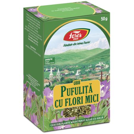 Ceai pufulita cu flori mici, 50 g, Fares