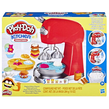 Set plastilina  Mixerul Magic, + 3 ani, Play Doh 718747
