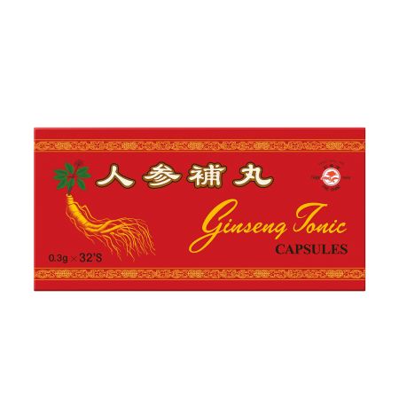 Ginseng tonic, 32 capsule, Song Shu Pai