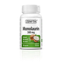 Monolaurin, 500 mg, 30 capsule, Zenyth