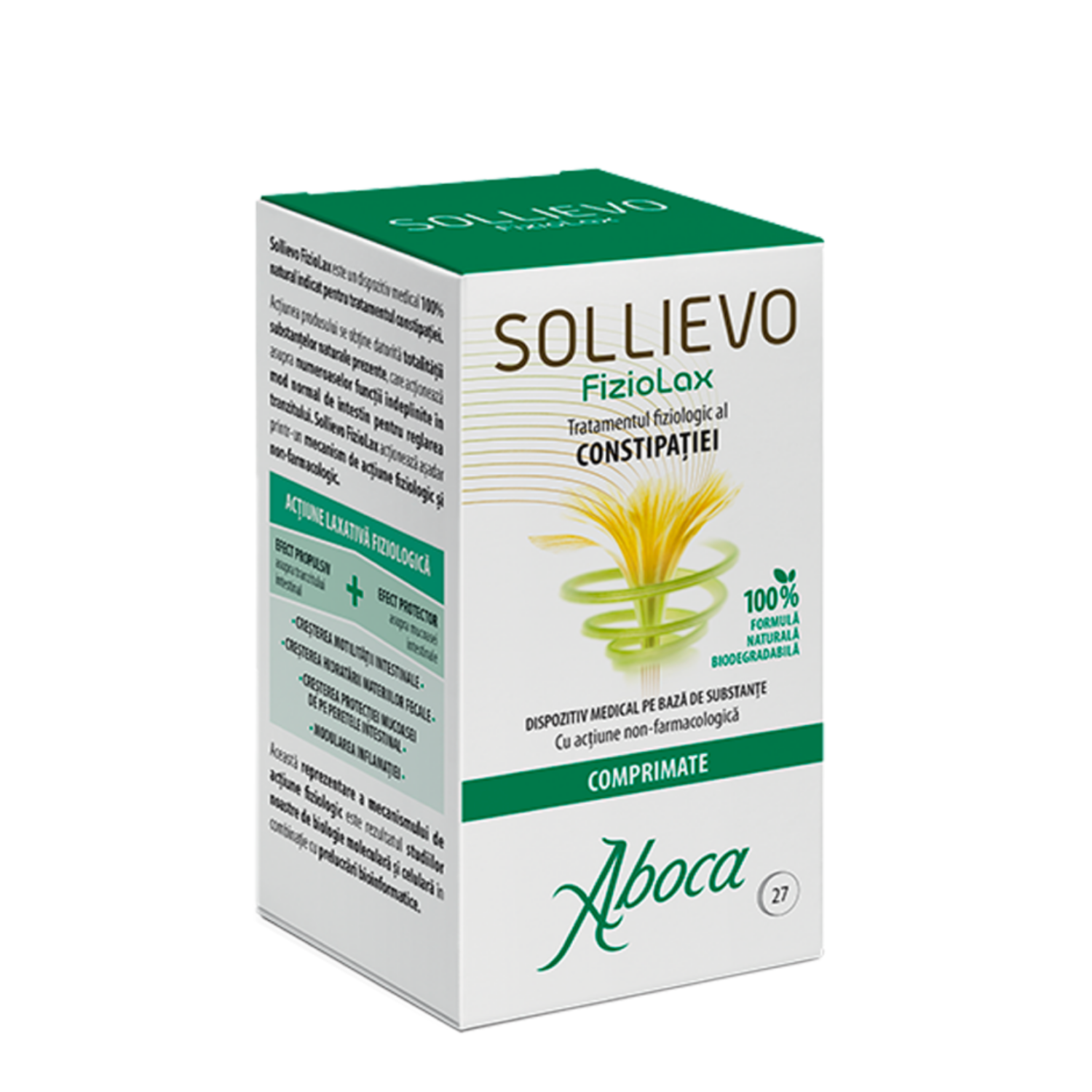 Sollievo FizioLax, 27 comprimate, Aboca