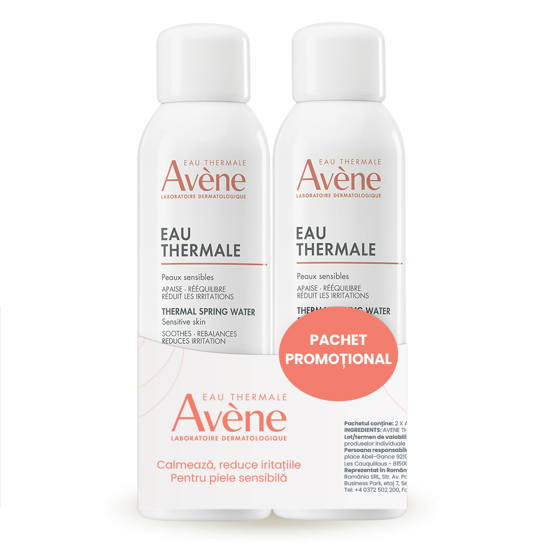 Pachet Apa Termala, 2x150 ml, Avene